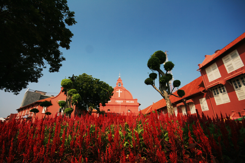 the red square, malacca