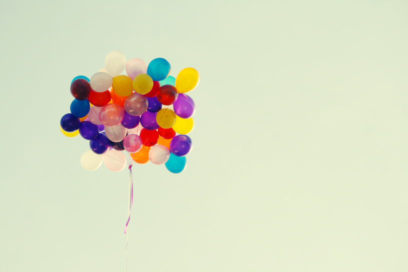 balloons on sports day