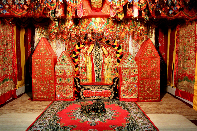 minangkabau wedding dais